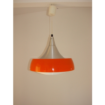 Lampa retro pomarańczowa lata 70